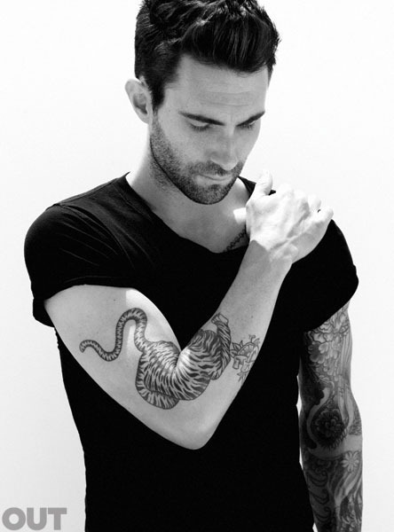 Adam Levine tattoo